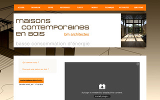 maison-bois-contemporaine.com website preview