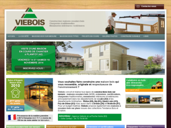 viebois.fr website preview