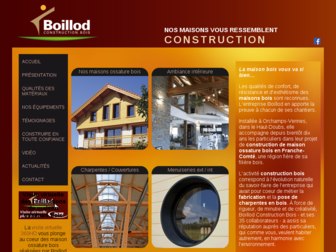 boillod-construction-bois.com website preview