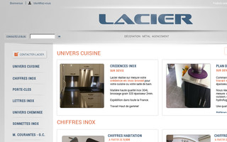 lacier.fr website preview