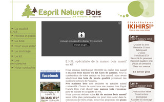 maison-bois-enb.fr website preview