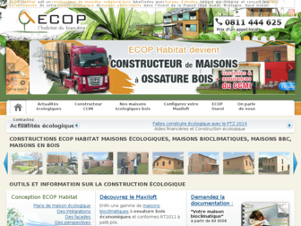ecop-habitat.fr website preview