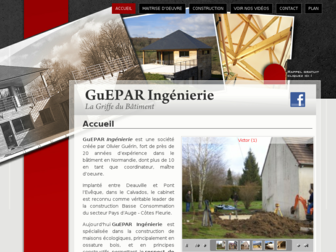 maison-ossature-bois-constructeur-ecologique.guepar-ingenierie.fr website preview