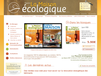 lamaisonecologique.com website preview