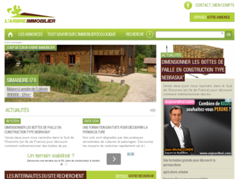 arbre-immobilier.fr website preview
