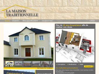maison-traditionnelle.fr website preview