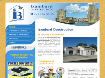 izambard-construction.fr website preview