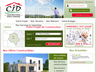 constructions-ideale-demeure.fr website preview
