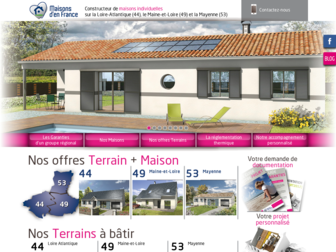 maisonsdenfrance-ouest.fr website preview