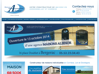 maisons-alienor.fr website preview