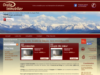 ovalie-immo.fr website preview