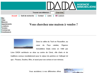 dada-immo.com website preview