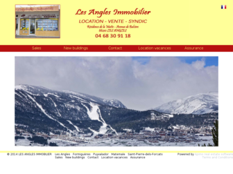 les-angles-immobilier.com website preview