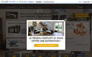 century21-pi-lannemezan.com website preview