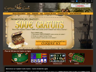 fr.captaincookscasino.eu website preview