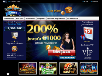 french.parisvegascasino.com website preview