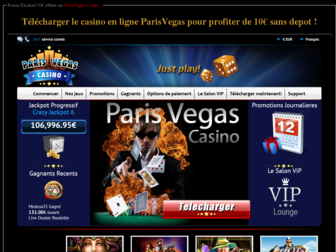 casino-paris-vegas.fr website preview
