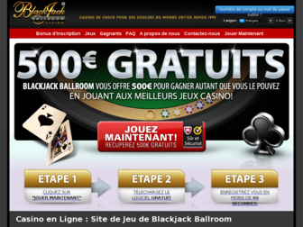 fr.blackjackballroom.eu website preview