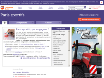 paris-sportifs.comprendrechoisir.com website preview