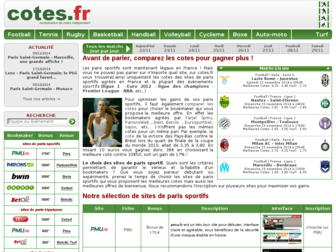 cotes.fr website preview