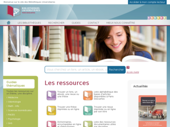 bu.parisdescartes.fr website preview