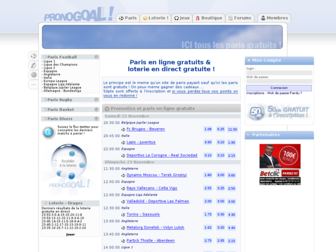 pronogoal.com website preview