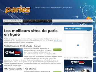 pariez-net.com website preview