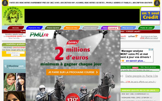 turf-pronostics.com website preview