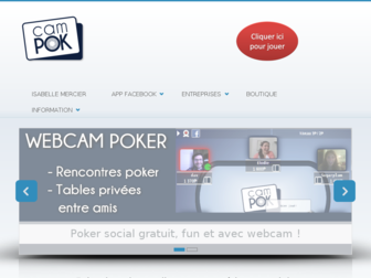 campok.fr website preview