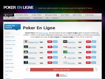 joueurspoker.fr website preview
