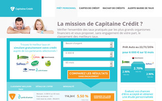 capitaine-credit.com website preview