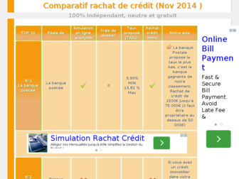 comparatif-rachat-de-credit.fr website preview