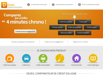 deveo.fr website preview