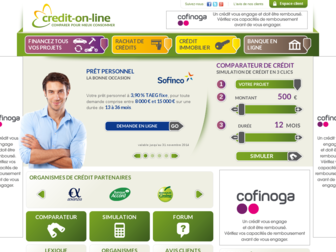 credit-on-line.com website preview