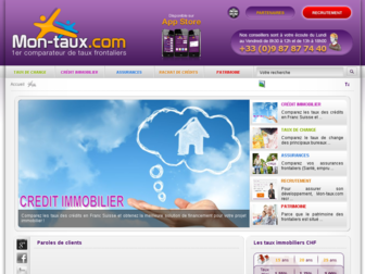 mon-taux.com website preview
