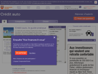 credit-auto.comprendrechoisir.com website preview