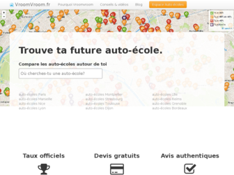 vroomvroom.fr website preview