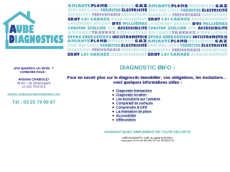 aubediagnostics.com website preview