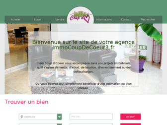immocoupdecoeur3.fr website preview