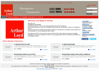 achat-commerces-reims-troyes.octissimo.com website preview