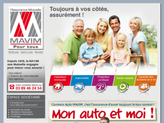 mavim.fr website preview