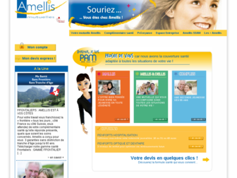 amellis.fr website preview