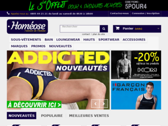 homeose.fr website preview