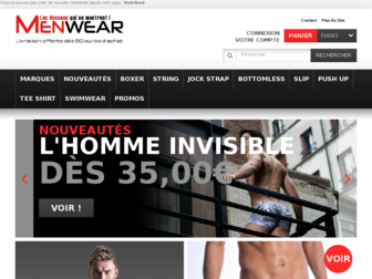 menwear.fr website preview