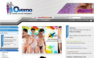 ovemo.com website preview