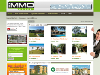 immo-market.net website preview
