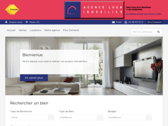 agence-luga.com website preview