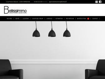 agencebellissimmo.com website preview