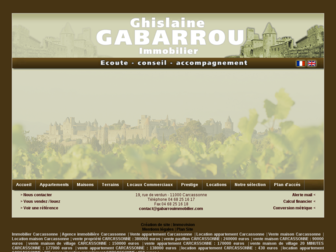 gabarrouimmobilier.com website preview