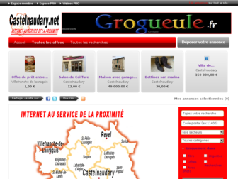 castelnaudary.net website preview